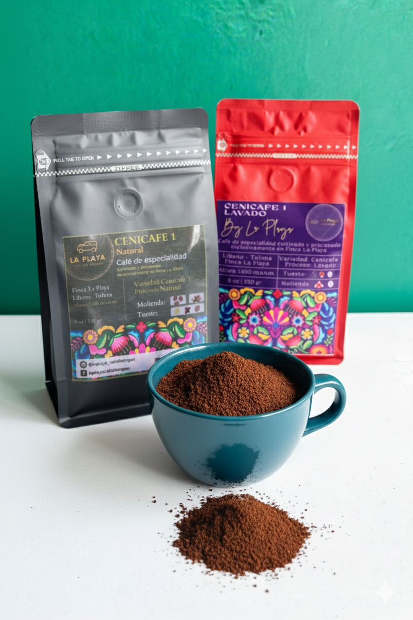 Experiencia Cenicafé | Combo Cenicafé 1 Lavado + Cenicafé 1 Natural