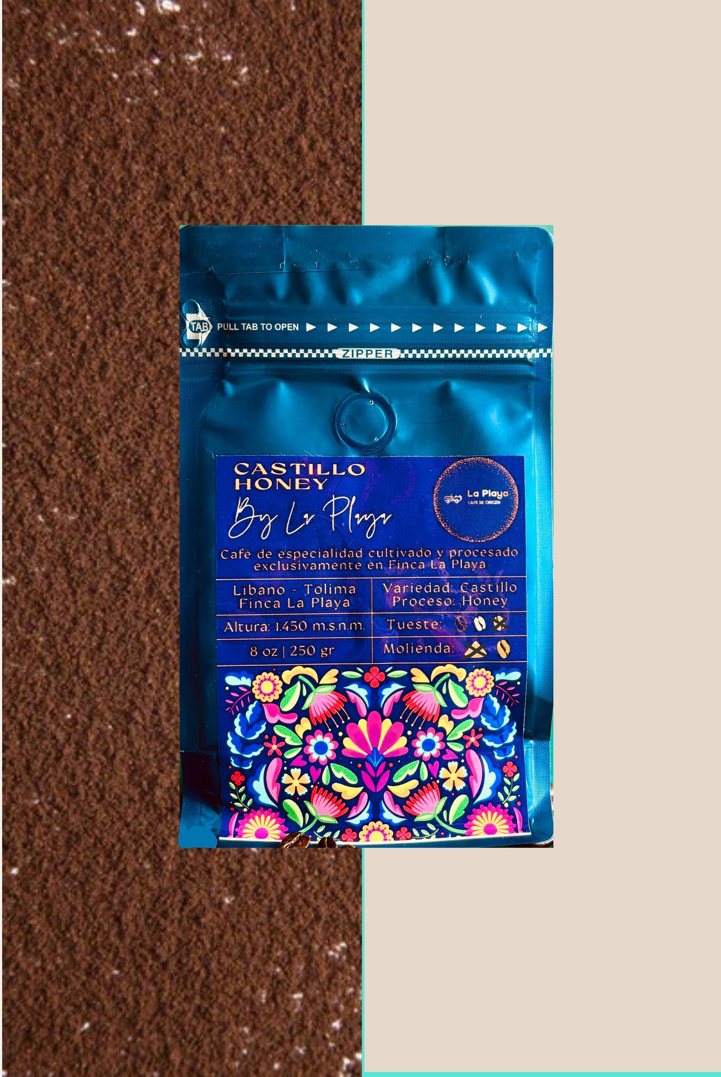 Castillo Honey Café Molido 250g