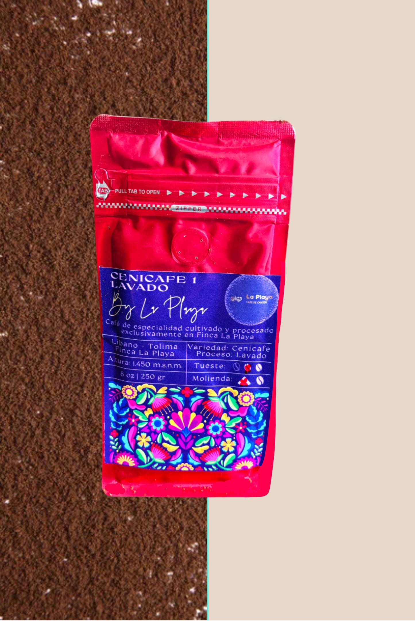 Cenicafé Lavado 1 Café Molido 250g
