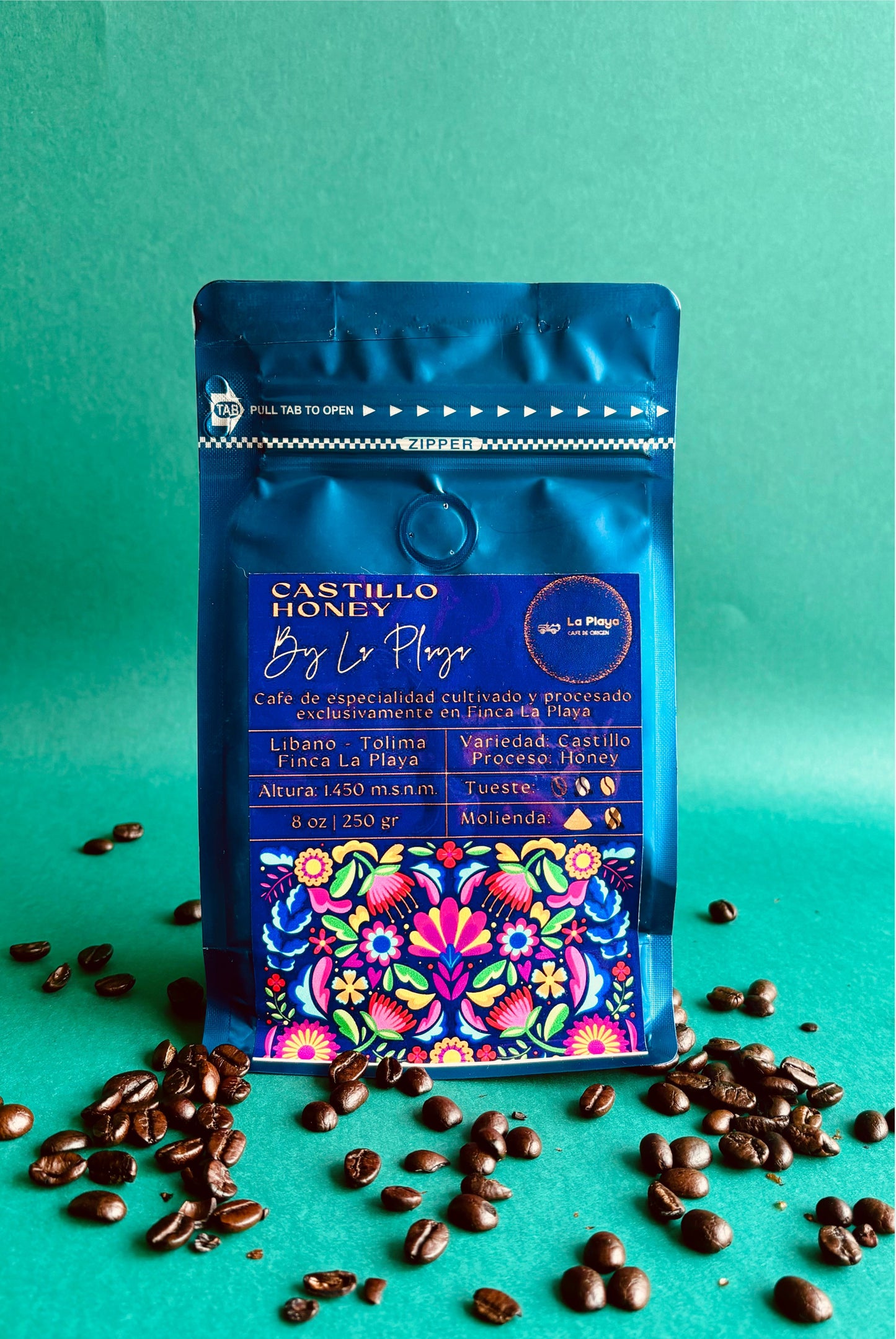 Castillo Honey Café en grano 250g
