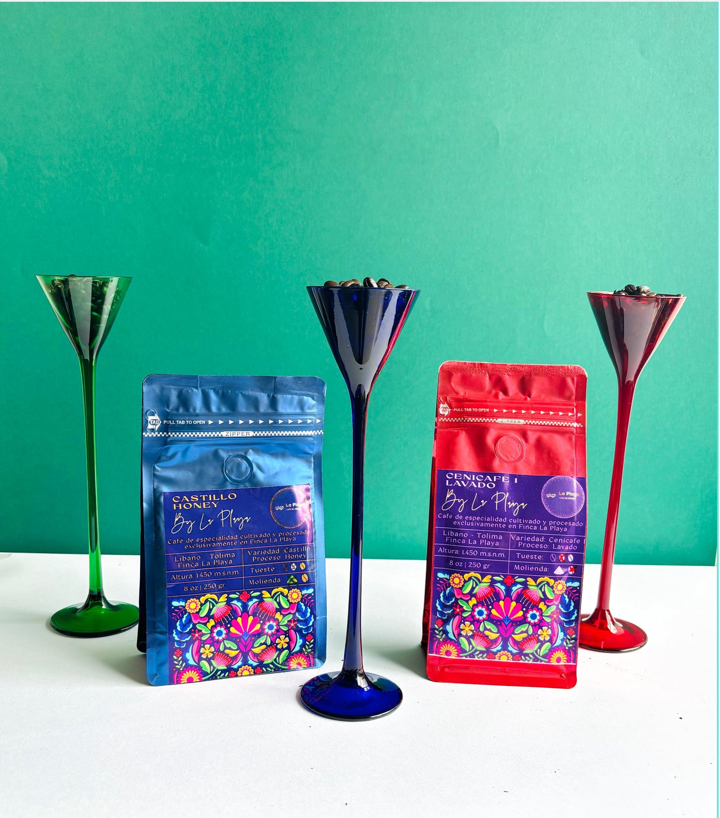 Castillo Honey + Cenicafé Lavado en Grano